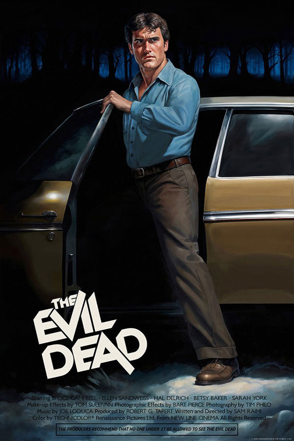Evil Dead Poster by Adam Perochhi