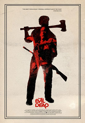 Evil Dead Poster by Adam Juresko