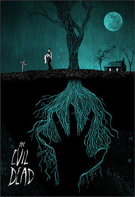 Evil Dead Poster by Peter Strain