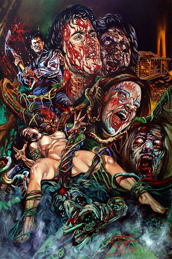 Evil Dead Poster by Rick Melton