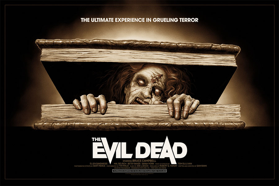 Evil Dead Poster by Phantom City
