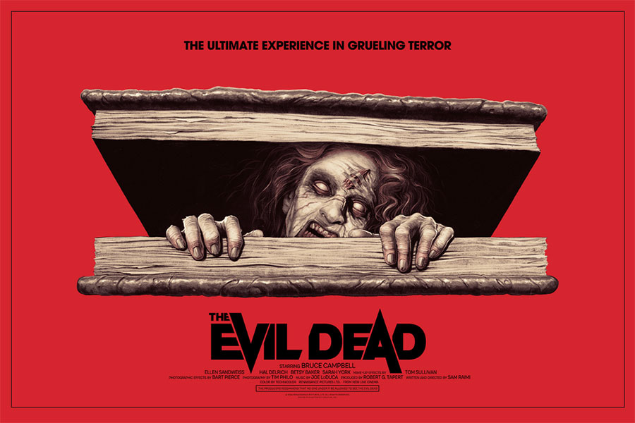 Evil Dead Poster by Phantom City