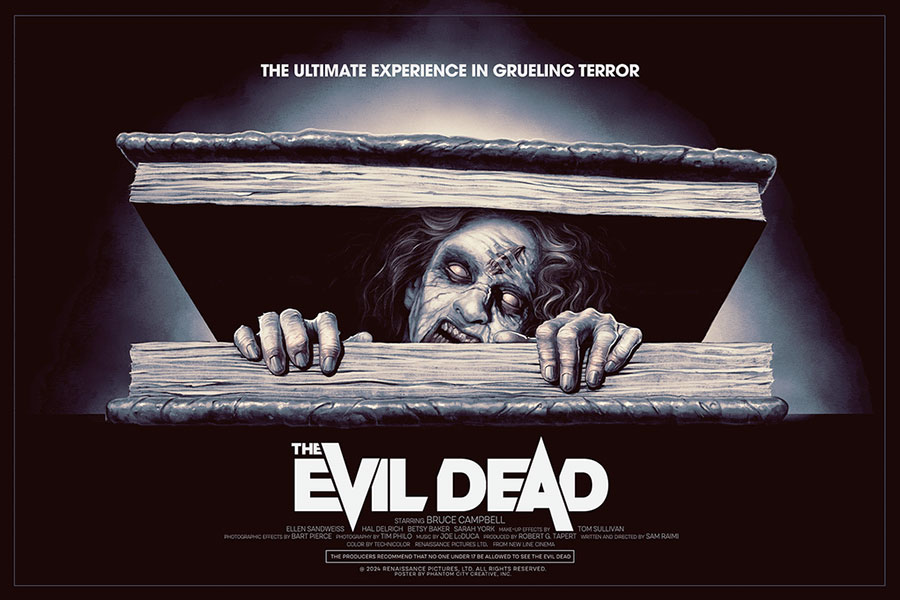 Evil Dead Poster by Phantom City