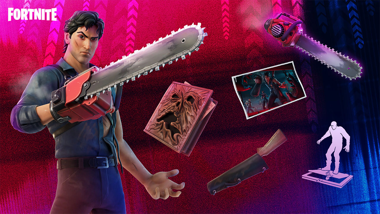 Ash Williams Pack for Fornite