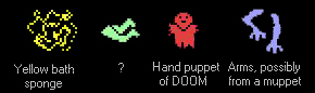 The Evil Dead (C64) Items