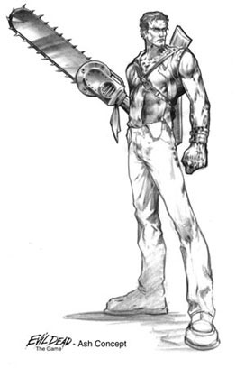 Evil Dead Hail to the King Concept Art