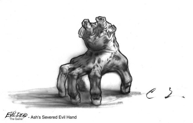 Evil Dead Hail to the King Concept Art