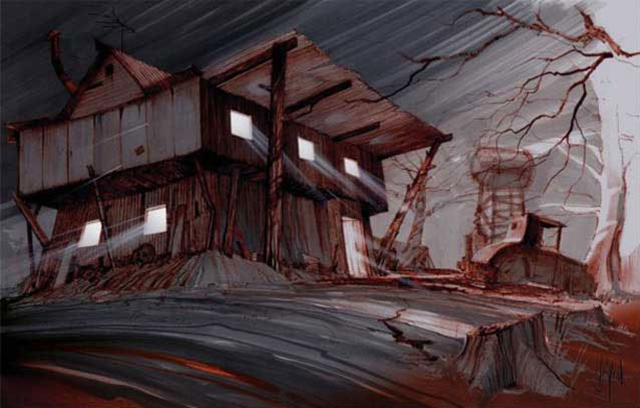 Evil Dead Hail to the King Concept Art