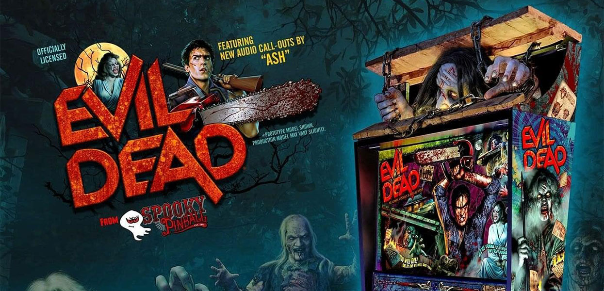 Spooky Pinball Evil Dead